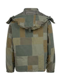 Supreme x Junya Watanabe patchwork hooded jacket