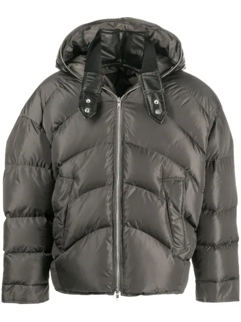 Random Identities hooded padded jacket