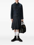 Thom Browne selvedge backstrap denim jacket