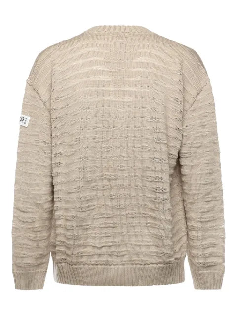 MM6 Maison Margiela button knitted sweater