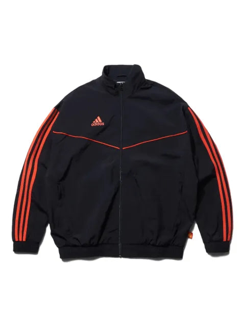 adidas contrasting-logo jacket