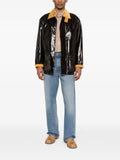 Sunflower Vinyl Leisure corduroy collar jacket