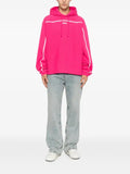 Stüssy Oval piping-detailing logo-patch hoodie