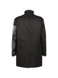 Yohji Yamamoto Smoking Gothic graphic-print button-up jacket