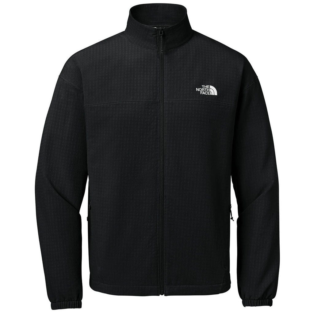 The North Face Black Stand-Collar Zip-Up Jacket