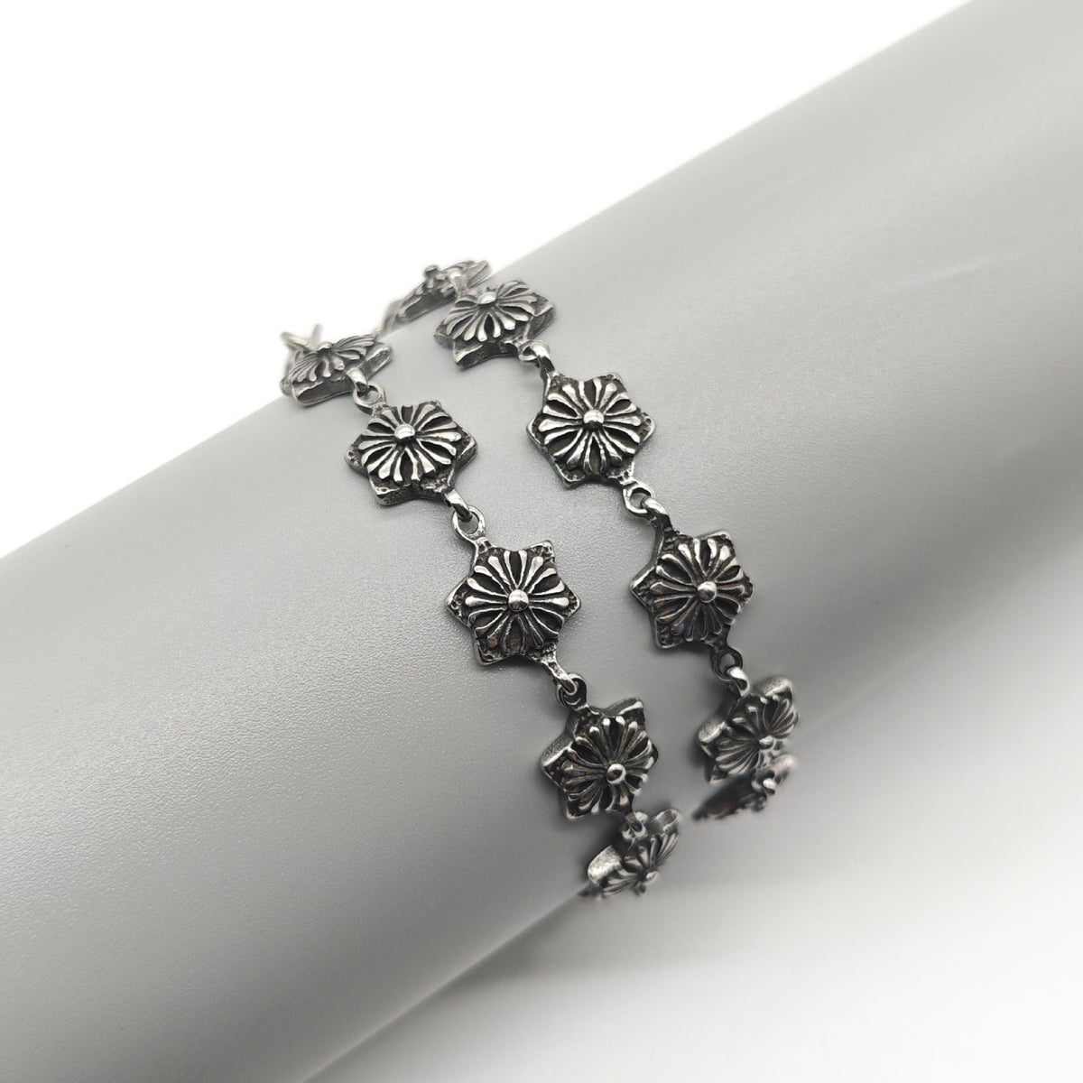 Chrome Hearts old retro Scout Flower bracelet