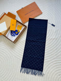 Louis Vuitton Monogram Fringe Scarf
