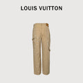 Louis Vuitton LV Splash Ink Graffiti Denim Cargo Pants